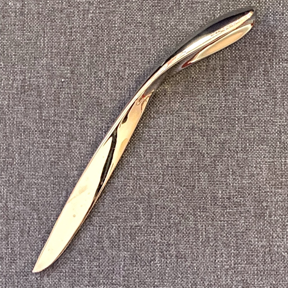Silver plated Dansk letter opener (D)